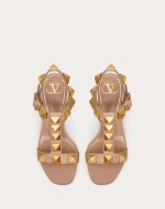 ROMAN STUD CALFSKIN SANDAL 90 MM - Image 4